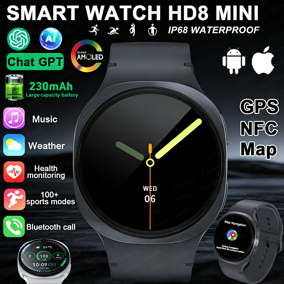 Smartwatch Professional Watches For Men - 2026 New Watches 8 Mini GPS