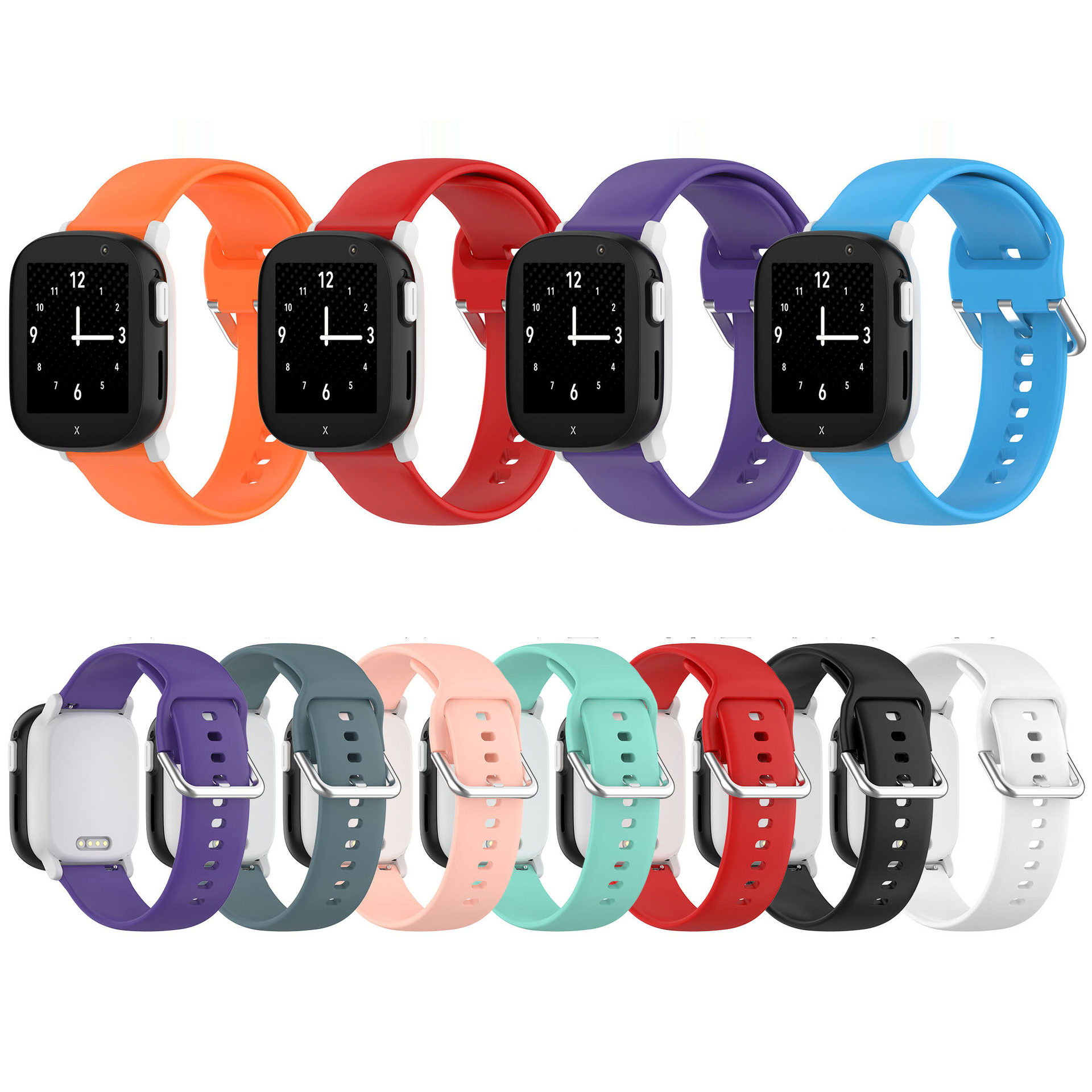 Smartwatch Watches For Kids - 20mm Silicone Child Smartwatch Wrist Band