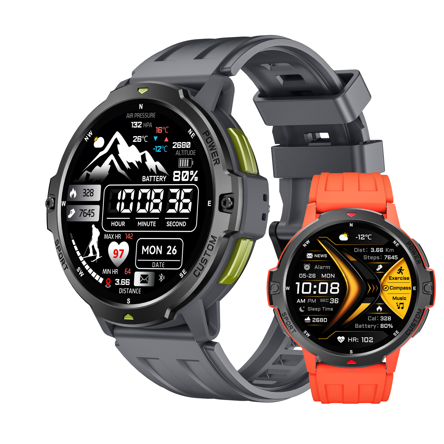 Smartwatch Timex Watches For Men - C31 GPS Smart Watch Men Health