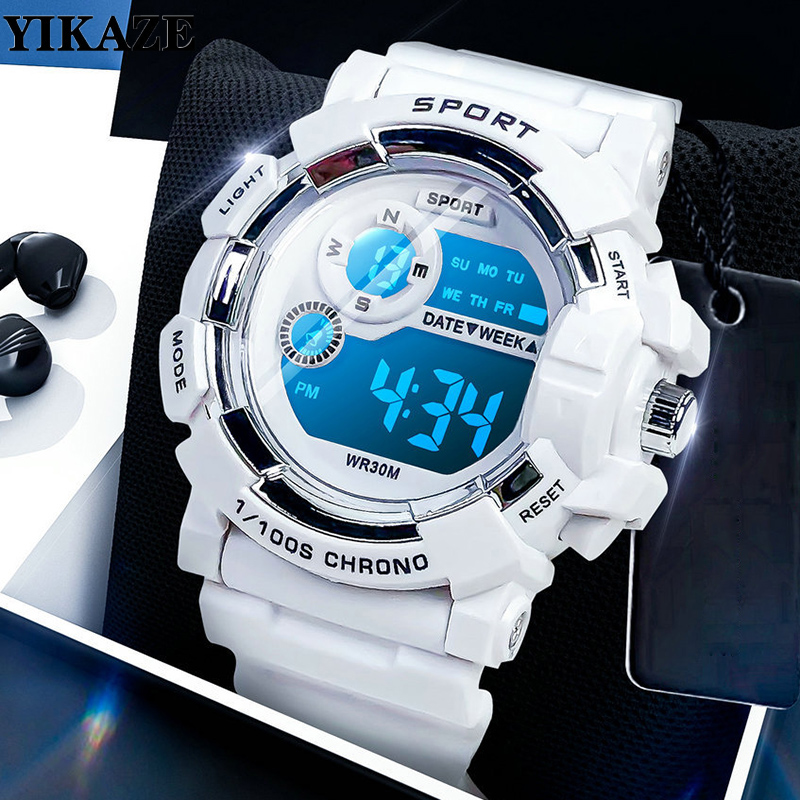 Smartwatch Watches For Kids - YIKAZE Kids Watches Fashion Luminous Waterproof