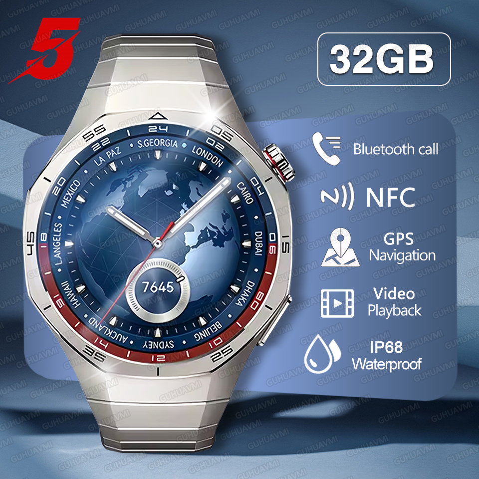 Smartwatch Professional Watches For Men - 2026 New Watch 5 Pro GPS