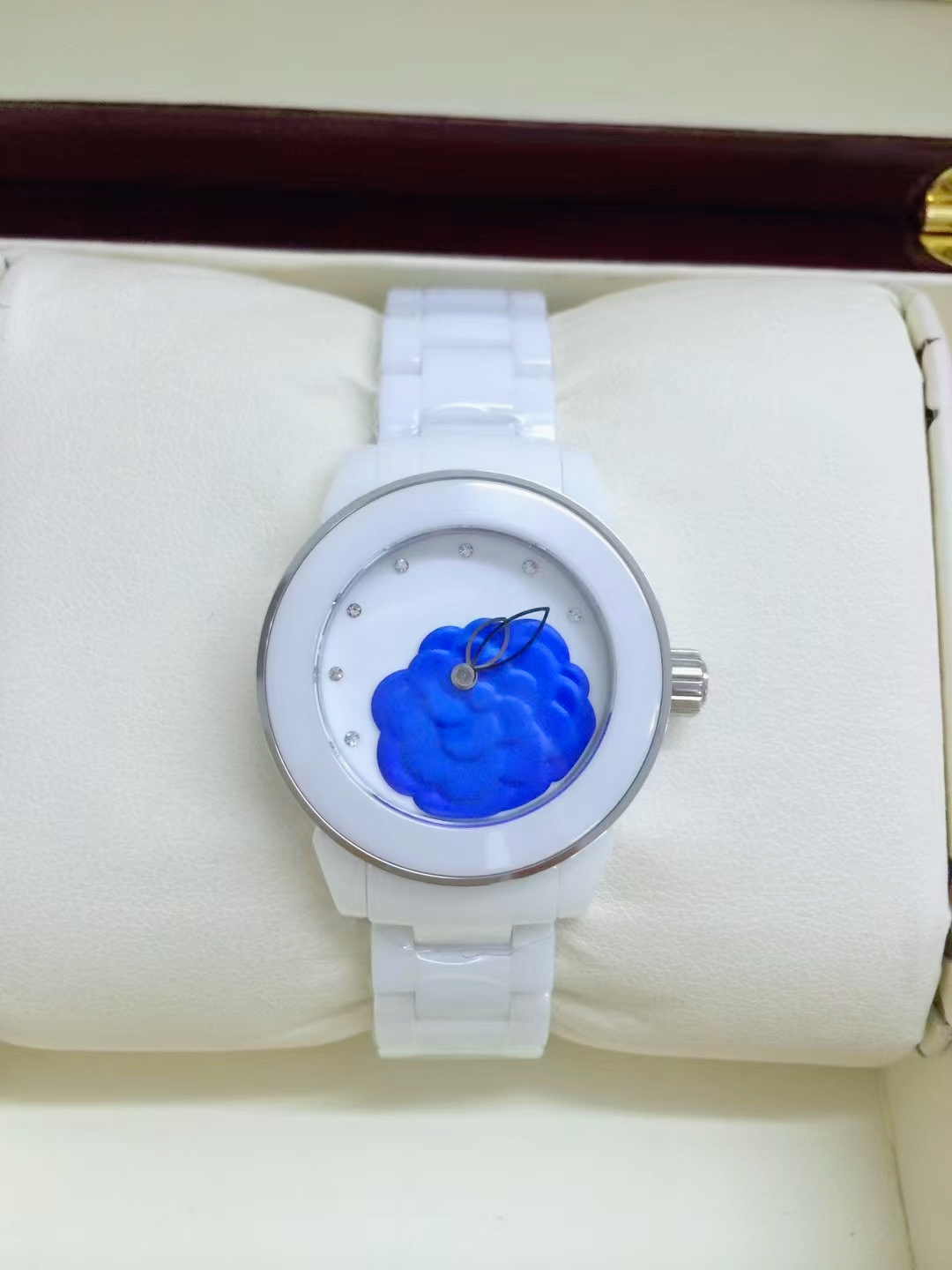 Luxury Ceramic Watch - Luxury 2026 New White Tone Quartz
