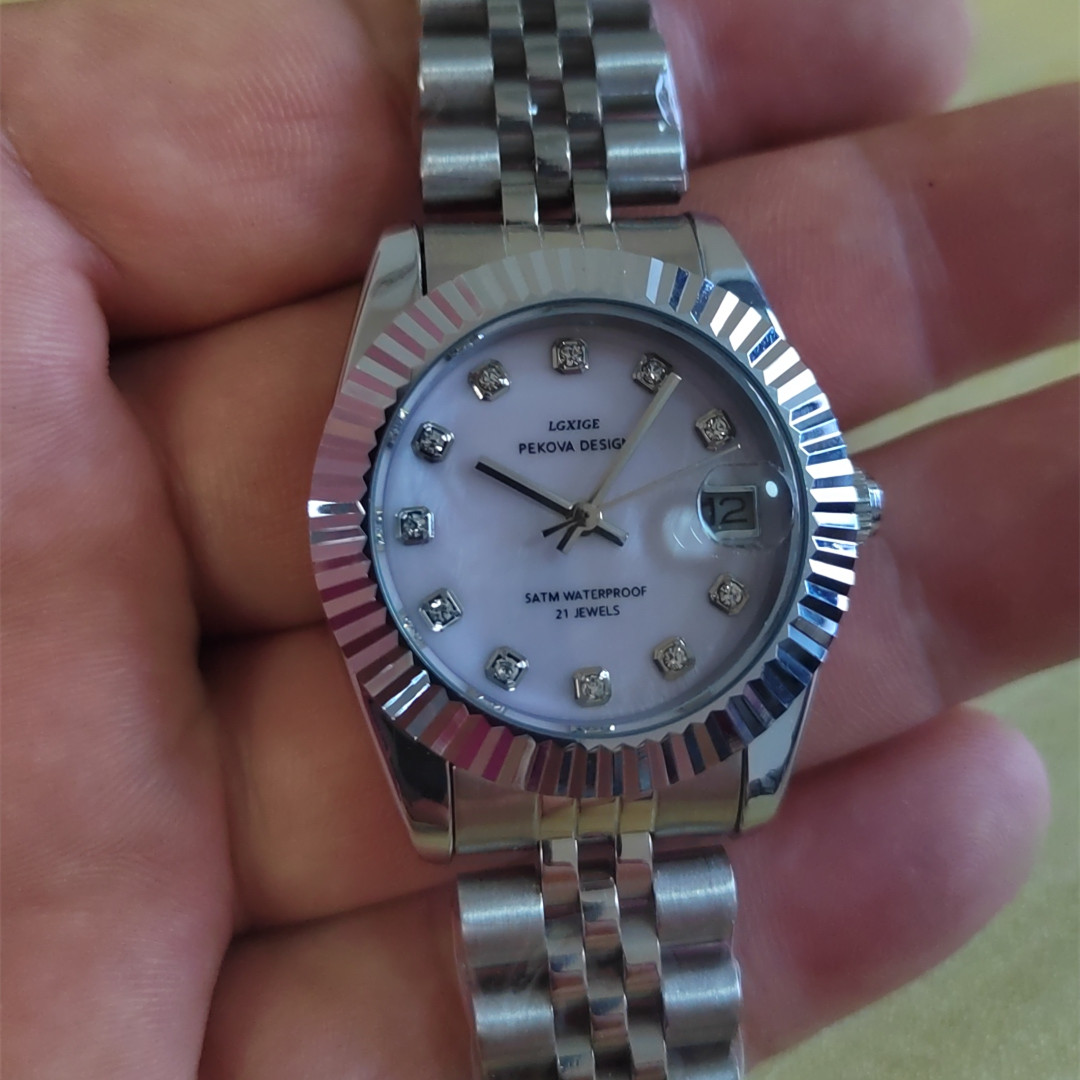 LGXIGE Crystal Women Bracelet  - Minimalist Thin Watch ulasan dan harga