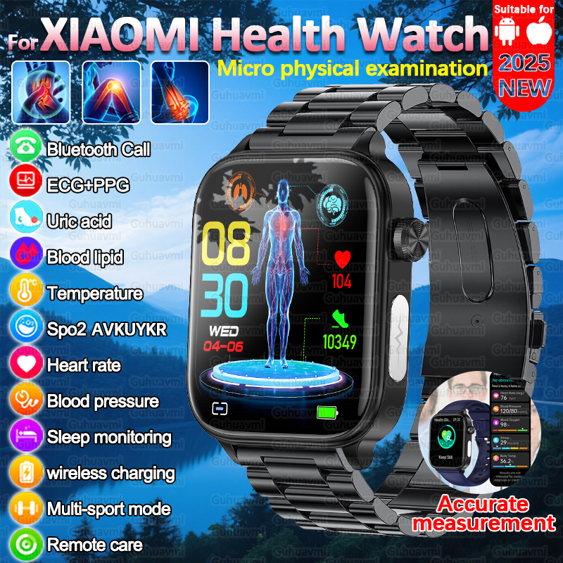 2025 New For XIAOM1 ECG+PPG Bl - Smartwatch Professional Watches For Men ulasan dan harga