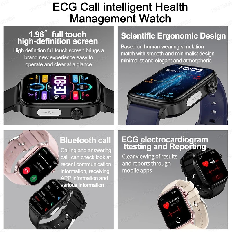 2025 New For XIAOM1 ECG+PPG Bl - Smartwatch Professional Watches For Men ulasan dan harga