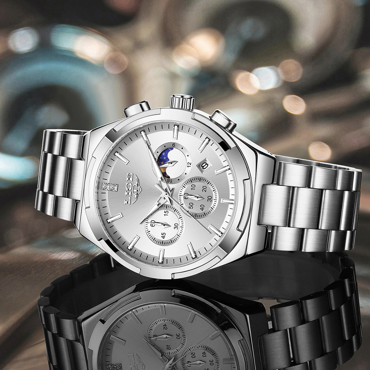 LIGE Top Brand Luxury Watch Wo - Smartwatch Watches Brands For Women ulasan dan harga