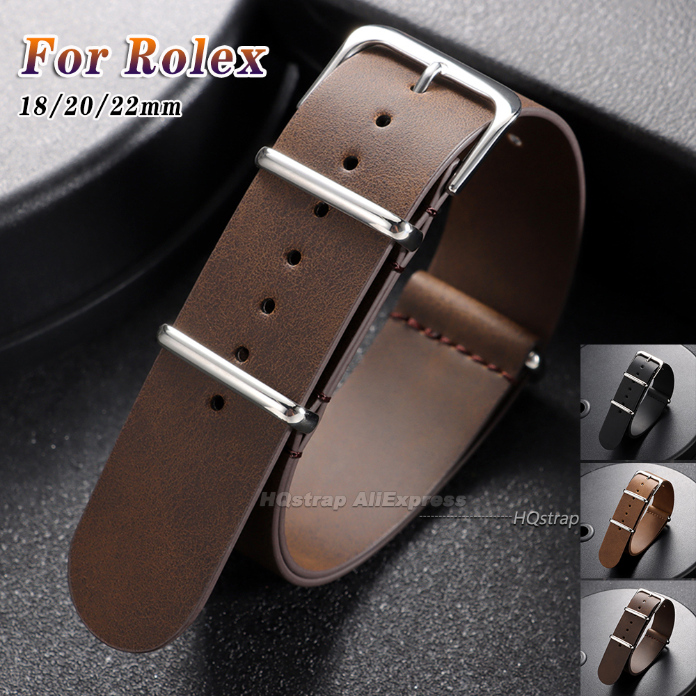 Vintage Watch Strap 18mm 20mm  - Watches Rolex Smartwatch ulasan dan harga