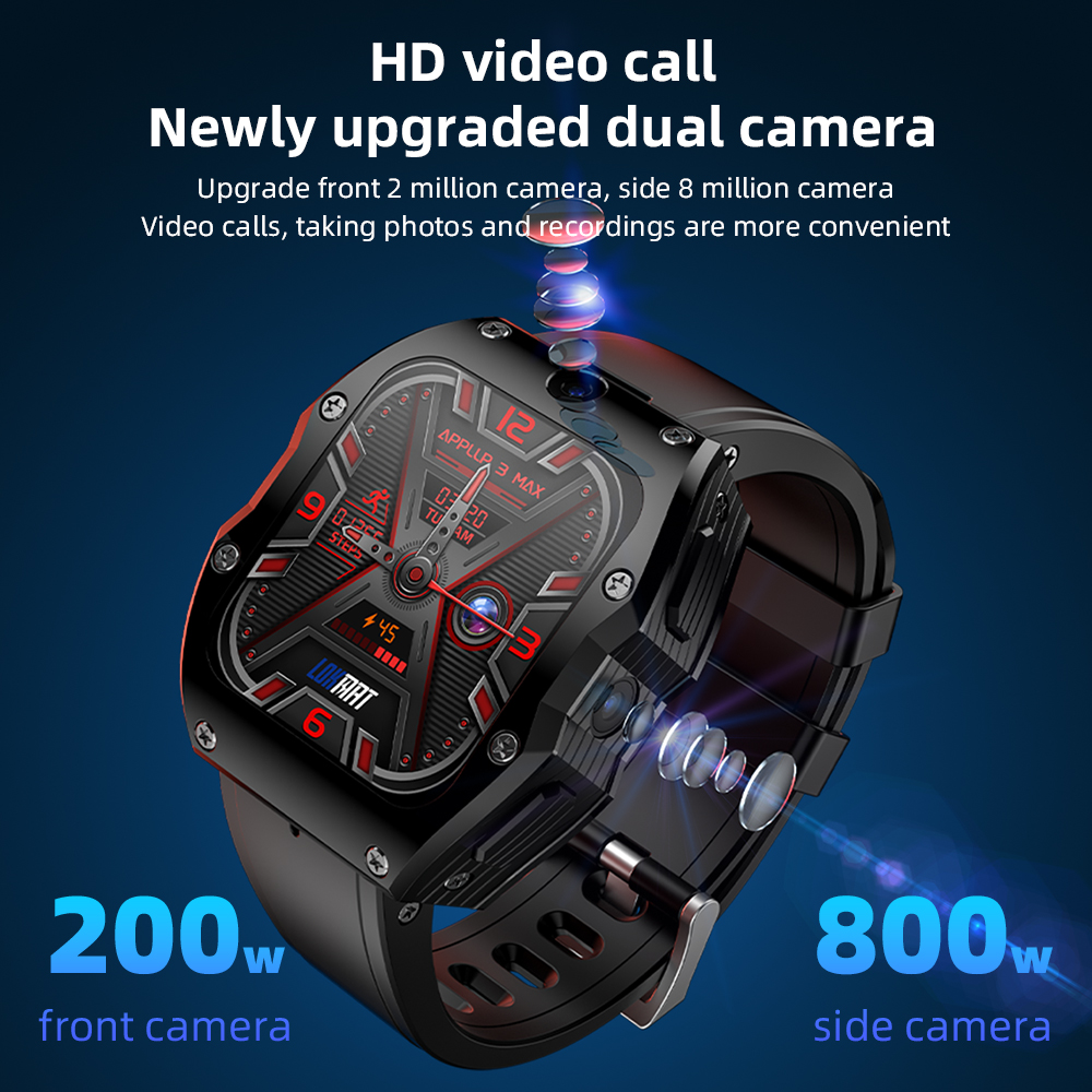 4G Android Smartwatch 4+128GB  - Smartwatch I Watches ulasan dan harga