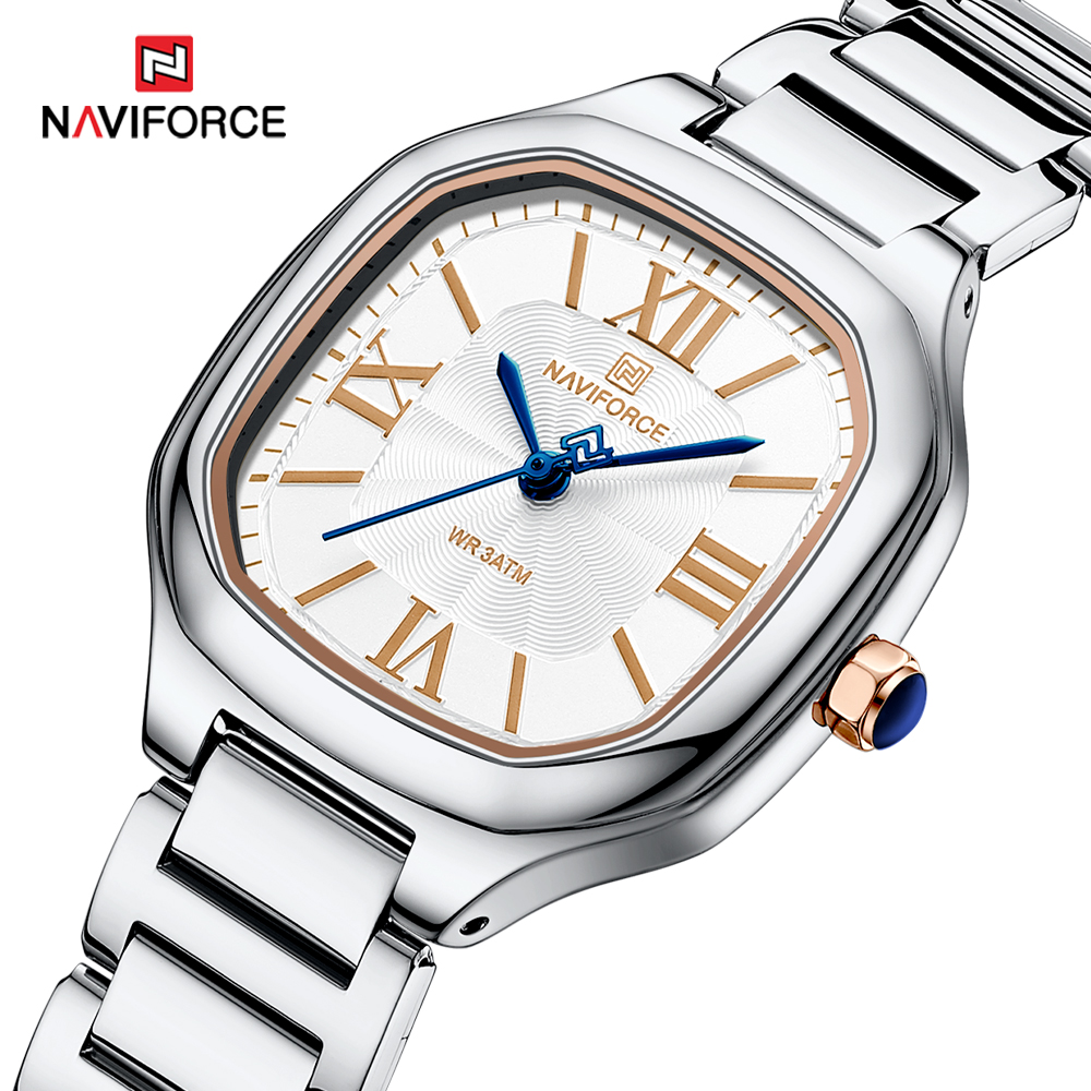 NAVIFORCE Luxury Women's Watch - Minimalist Thin Watch ulasan dan harga