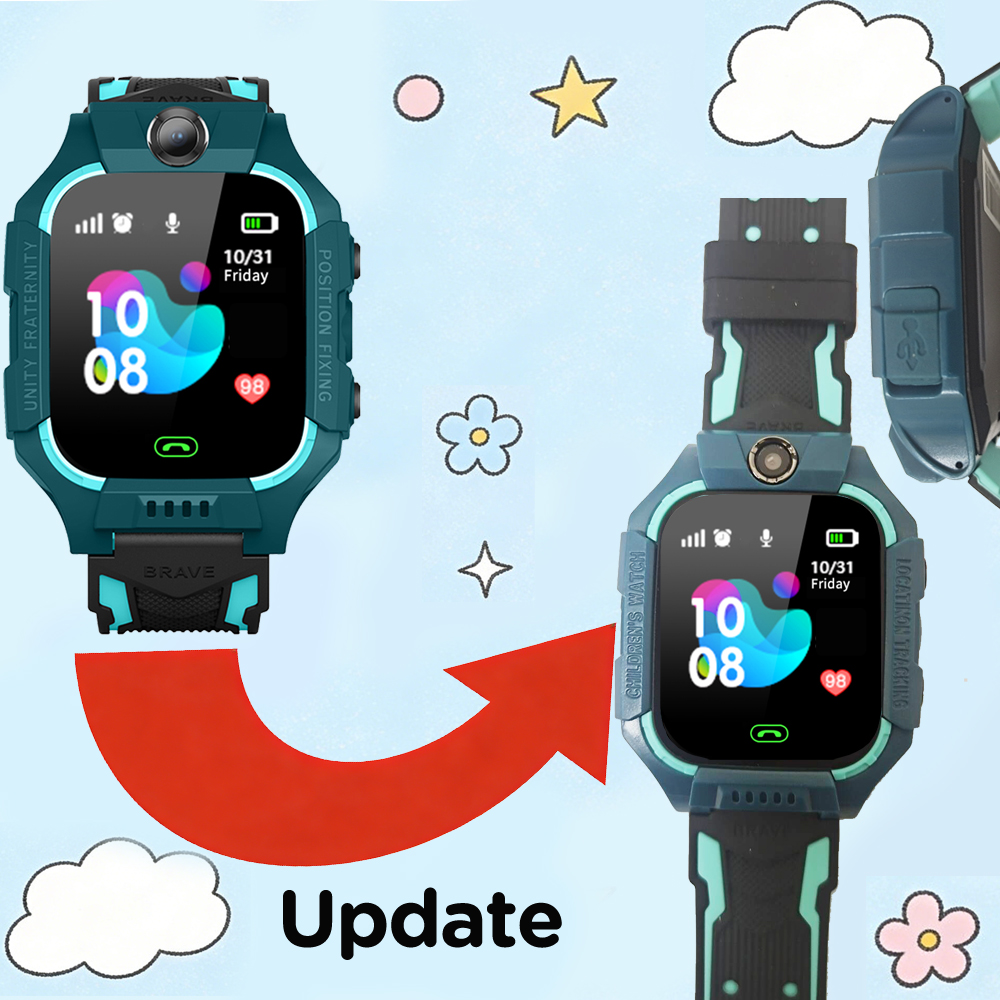 Smart Watch Kids 4g Sim Card S - Smartwatch Watches Birthday Gift For Boys ulasan dan harga