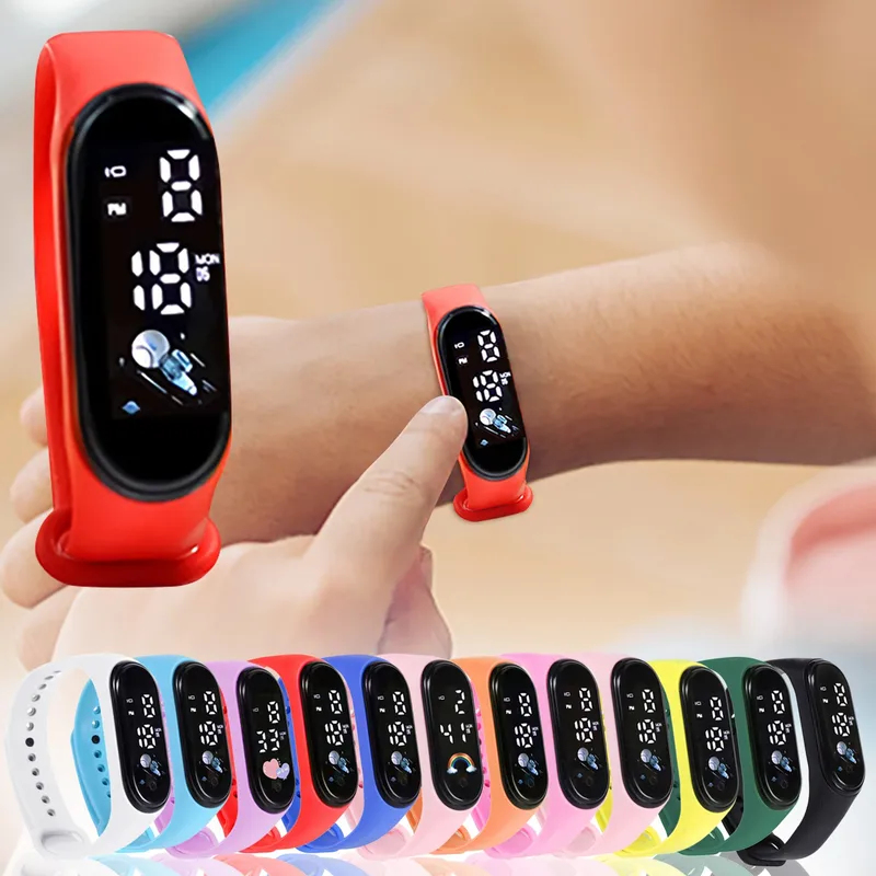 Cute Children Digital Wrist Wa - Smartwatch Watches For Kids ulasan dan harga
