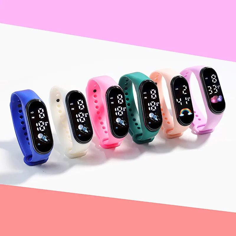 Cute Children Digital Wrist Wa - Smartwatch Watches For Kids ulasan dan harga