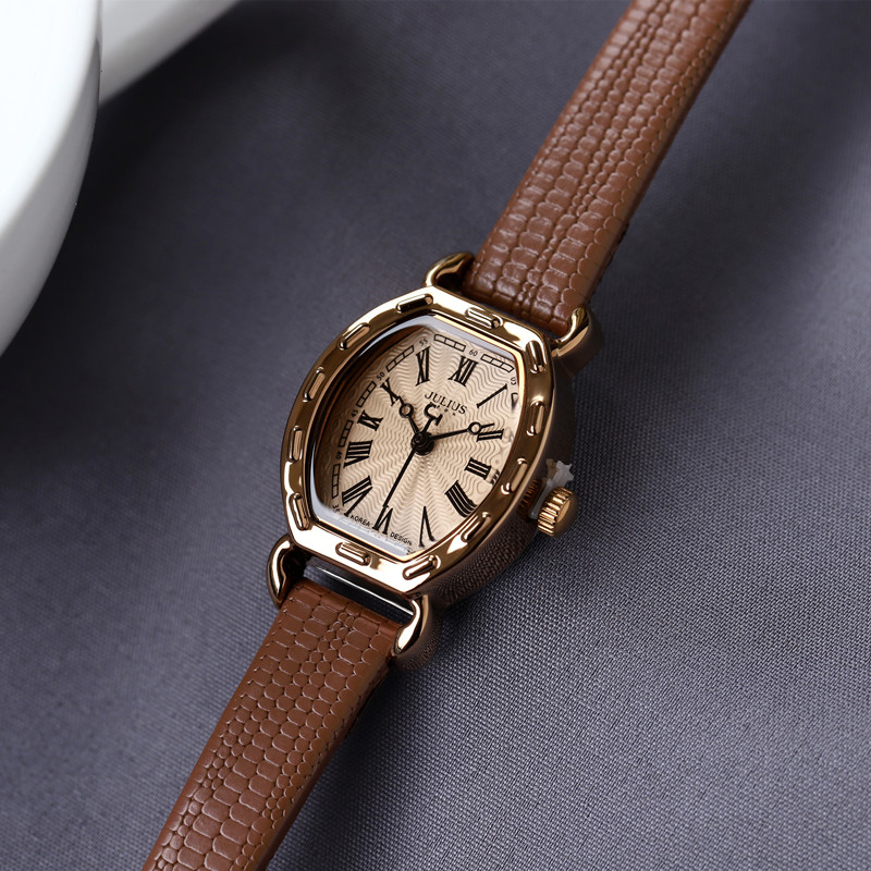 JULIUS Watch JA-544  Vintage D - Minimalist Thin Watch ulasan dan harga