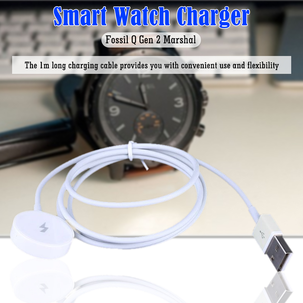 USB Smart Watch Magnetic Charg - Fossil Watches Smartwatch Charger ulasan dan harga