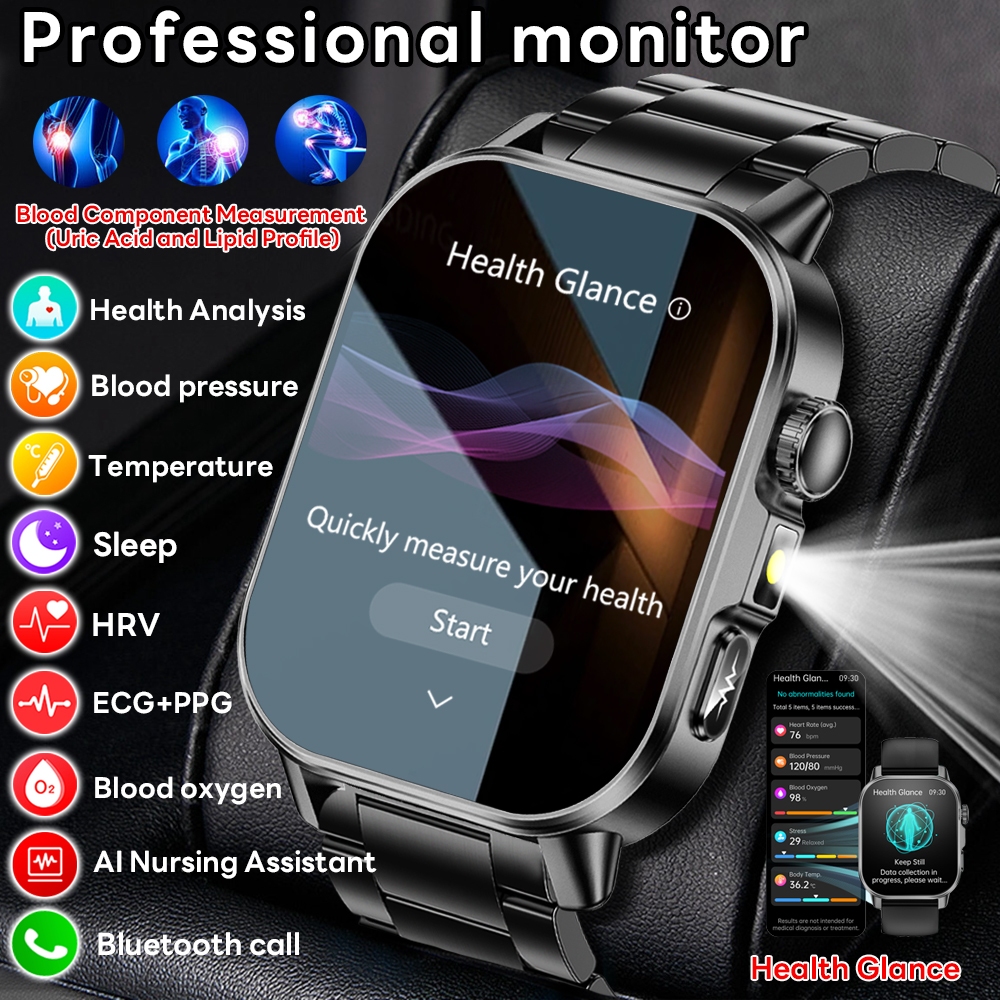 2026 New Model Uric Acid & Lip - Watch Esim ulasan dan harga
