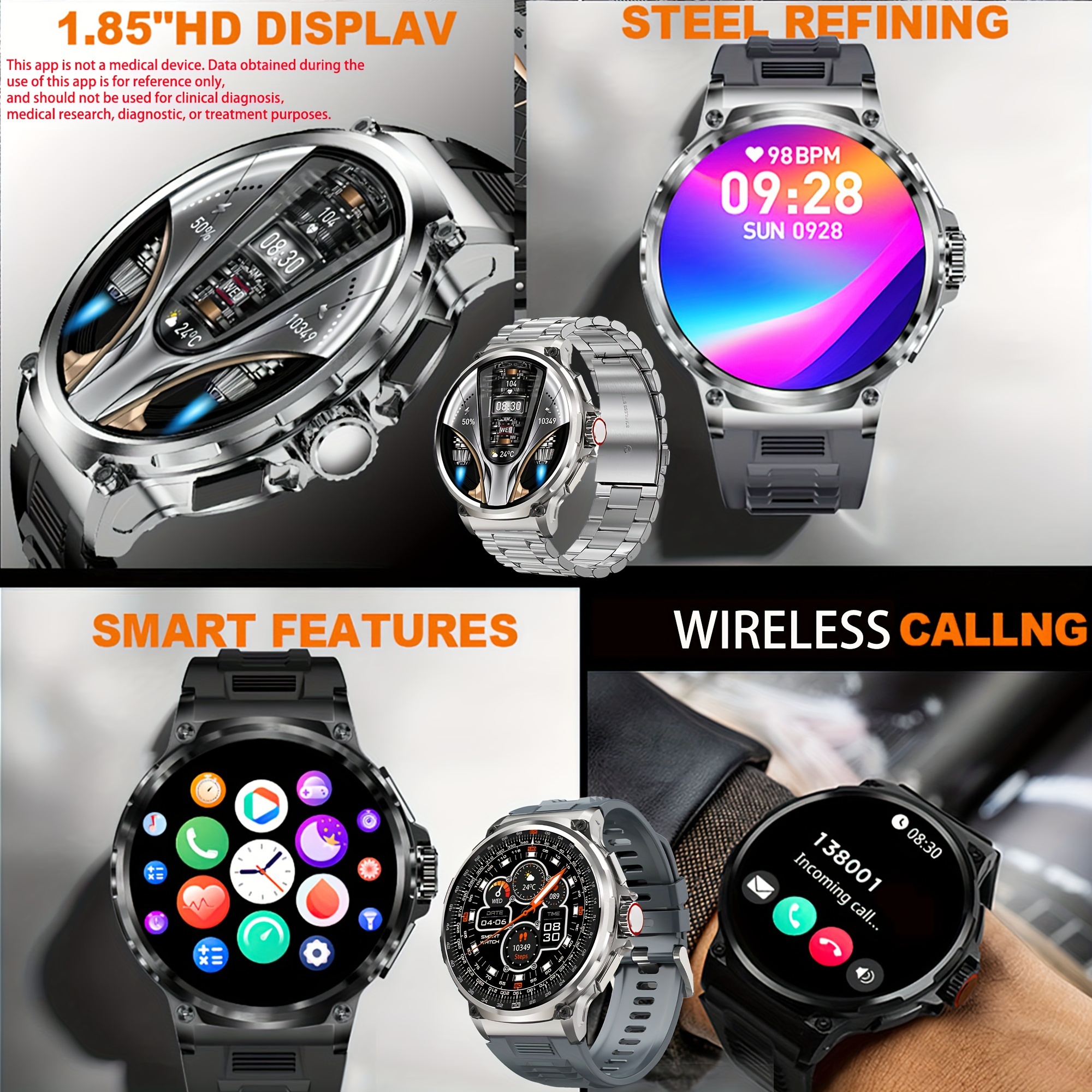 Men'S Smart Watch (Answer/Dial - Smartwatch I Watches ulasan dan harga