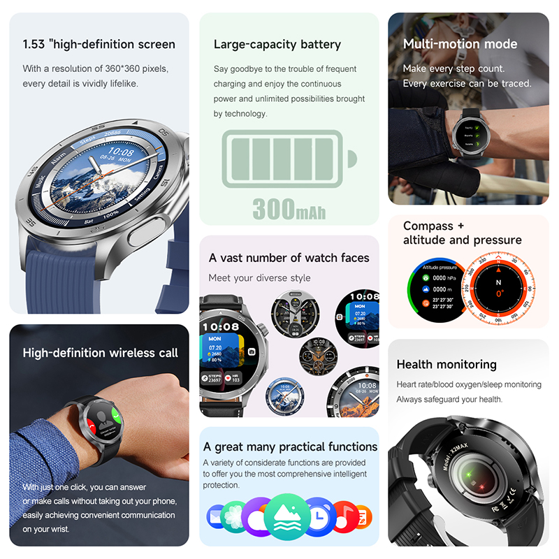 2025 New Watch X High-end Busi - Smartwatch Timex Watches For Men ulasan dan harga