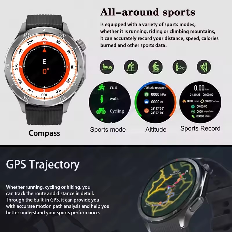 2025 New Watch X High-end Busi - Smartwatch Timex Watches For Men ulasan dan harga