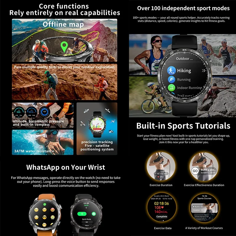 2026 New Men Smart Watch with  - Smartwatch Professional Watches For Men ulasan dan harga
