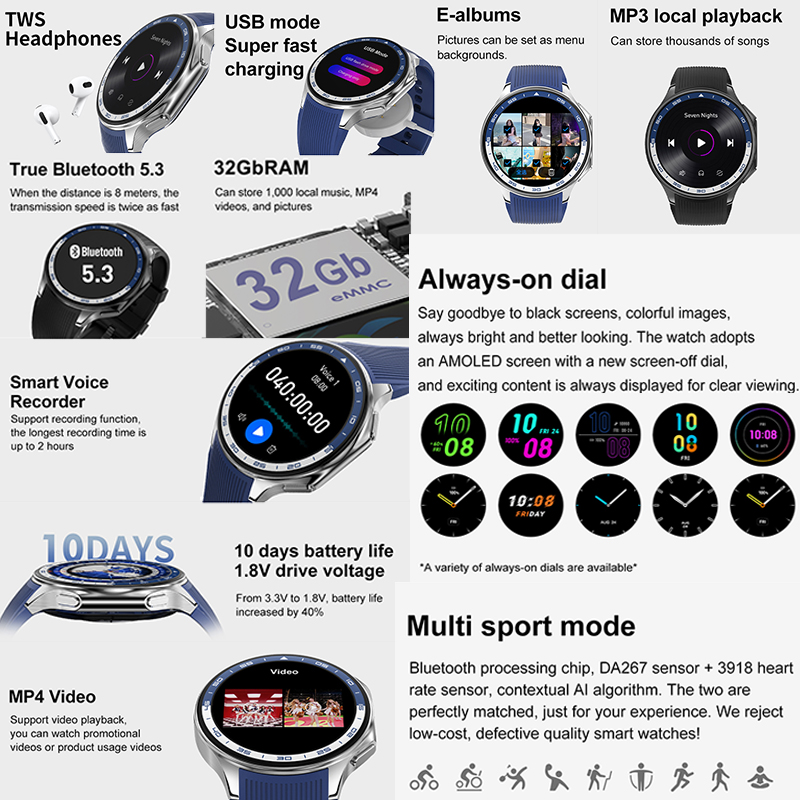 2025 New For OPPO IOS Watch X  - Smartwatch Timex Watches For Men ulasan dan harga