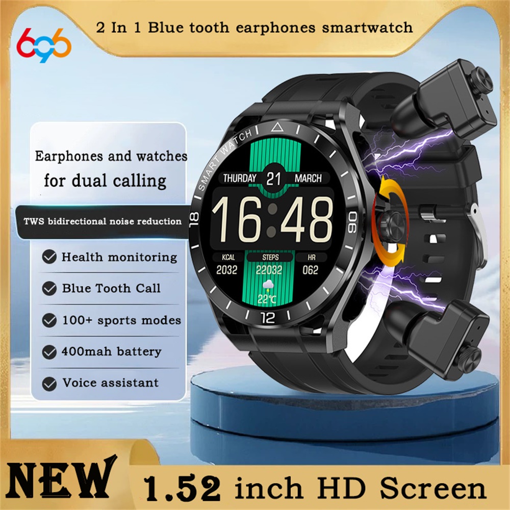 696 Men Blue Tooth Call Earpho - Smartwatch Noise Watches For Men ulasan dan harga