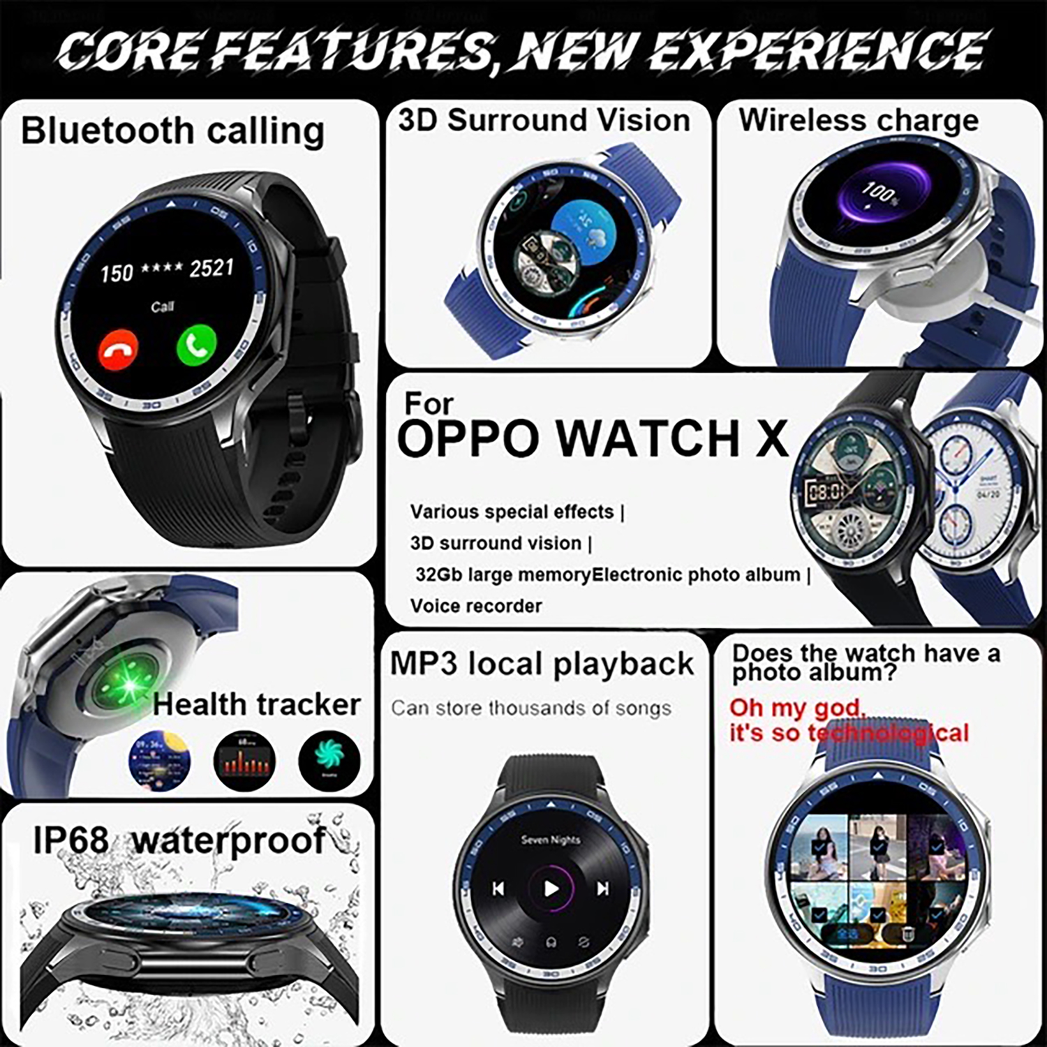 New Smart Watch DT Watch X 32G - Smartwatch Timex Watches For Men ulasan dan harga