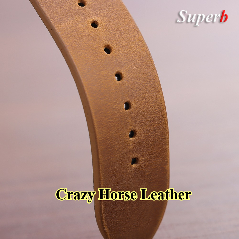 Stitching Cowhide Leather Brac - Watches Rolex Smartwatch ulasan dan harga