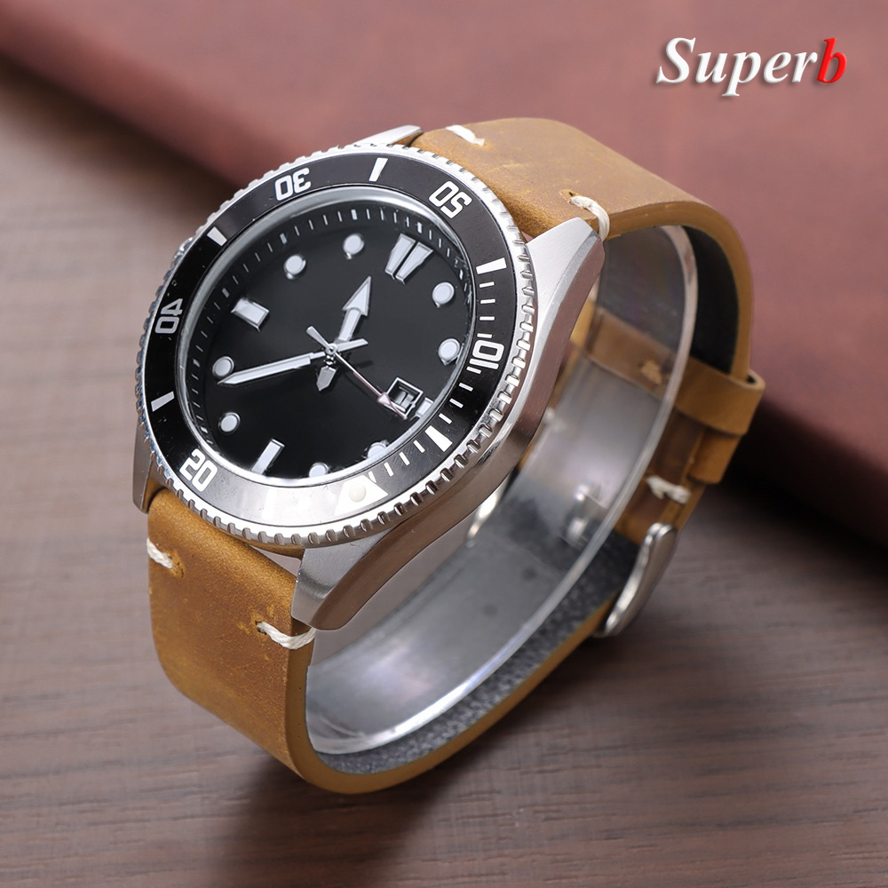 Stitching Cowhide Leather Brac - Watches Rolex Smartwatch ulasan dan harga