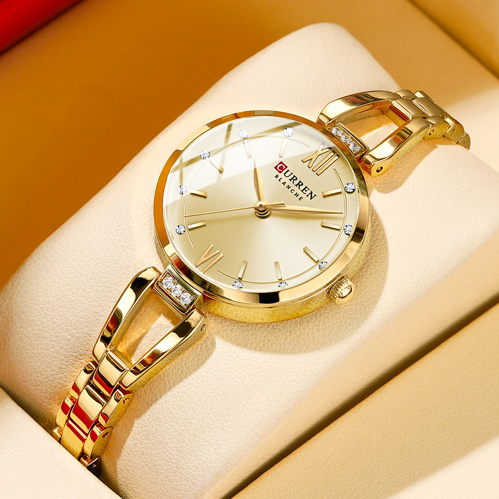 CURREN Women's Watches Elegant - Minimalist Thin Watch ulasan dan harga