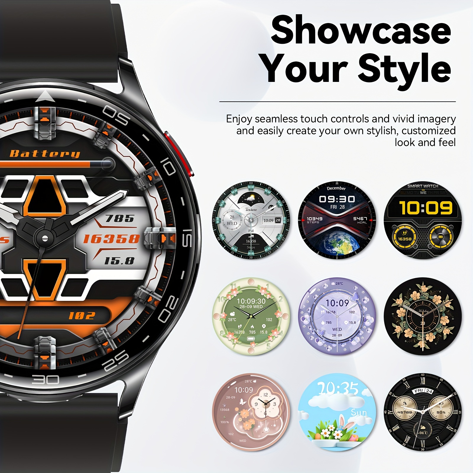 2-In-1 TWS Headset SmartWatch  - Smartwatch Noise Watches For Men ulasan dan harga