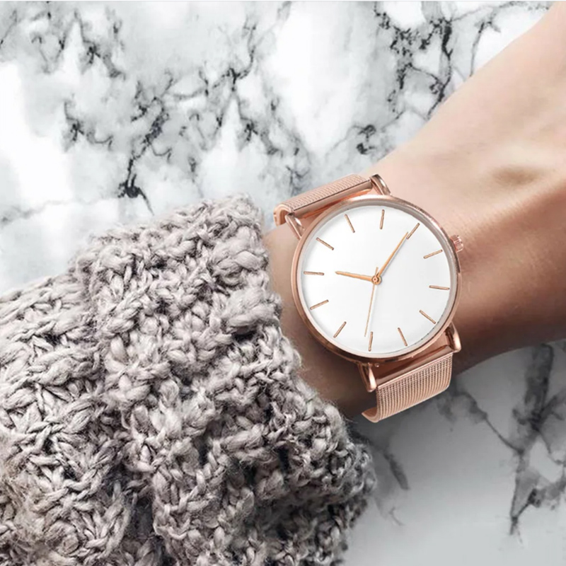 Top Brand Women's Watches Luxu - Minimalist Thin Watch ulasan dan harga