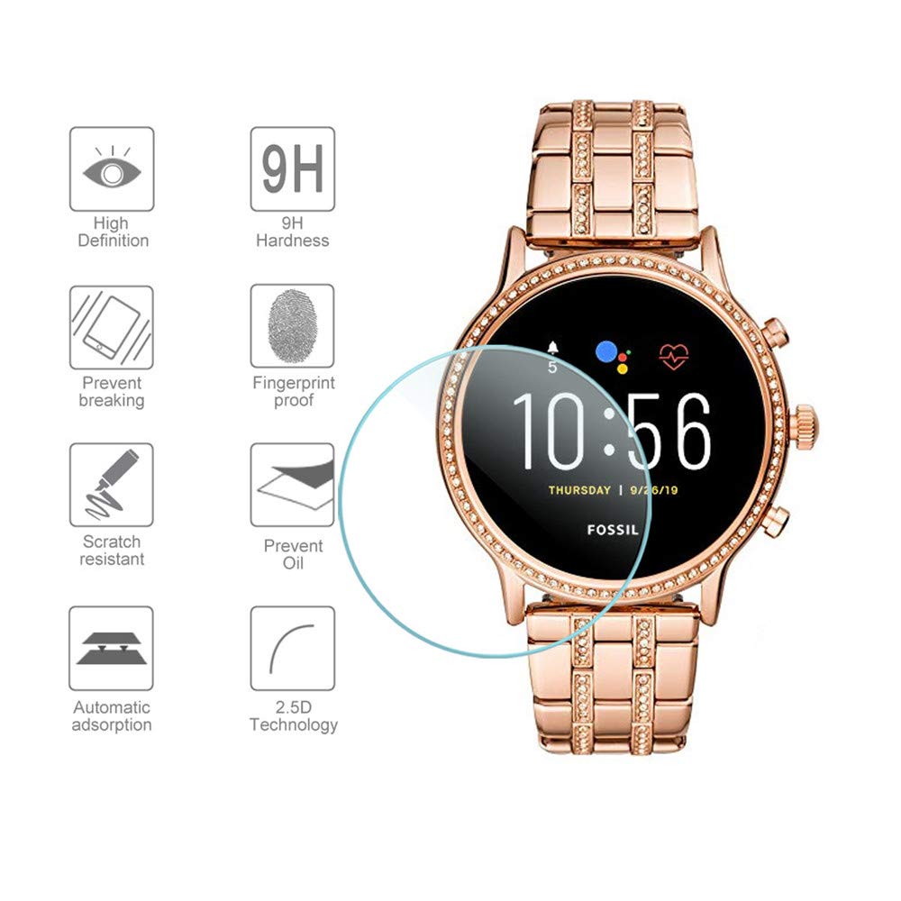 2PCS Tempered Glass For Fossil - Fossil Watches Smartwatch Gen 5 ulasan dan harga