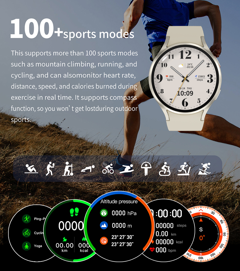 Smart Watch GPS Track Smart Wa - Smartwatch Professional Watches For Men ulasan dan harga