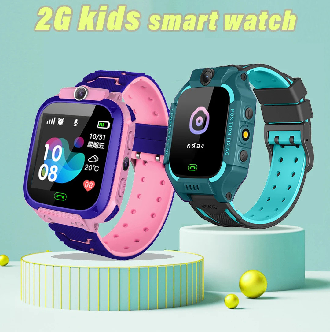 Q12 Kids Smart Watch 2G SOS Ca - Smartwatch Watches For Kids ulasan dan harga