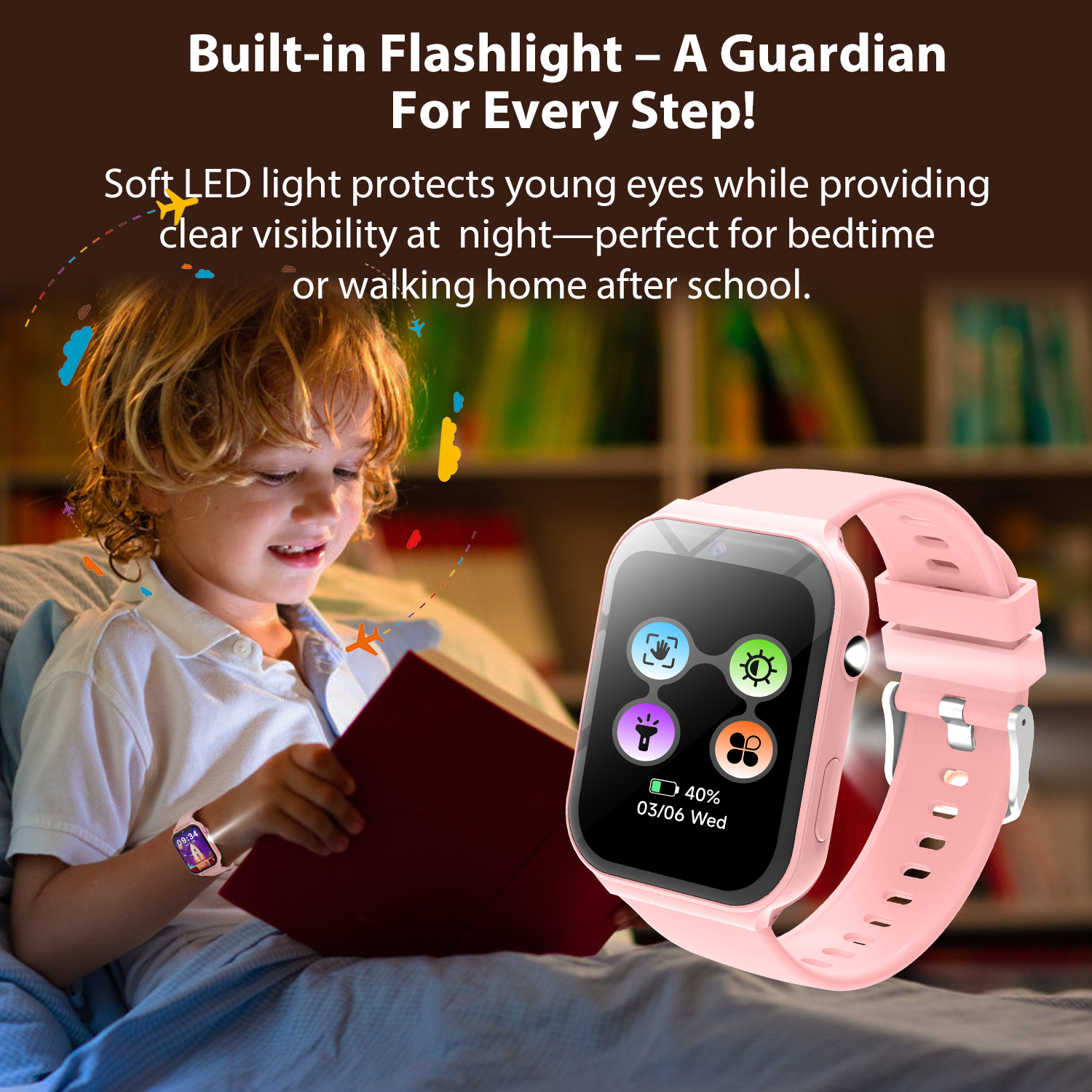 Study Partners for Kids HD Cam - Smartwatch Watches Birthday Gift For Boys ulasan dan harga