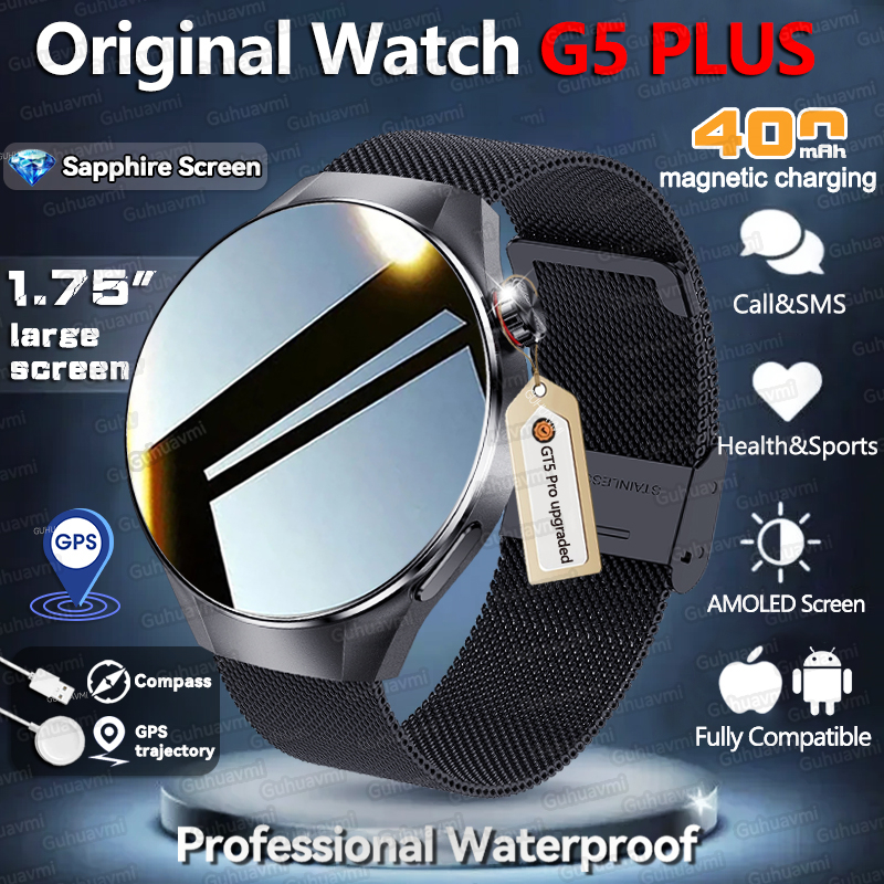 New Upgraded Original Watch G5 - Smartwatch Professional Watches For Men ulasan dan harga