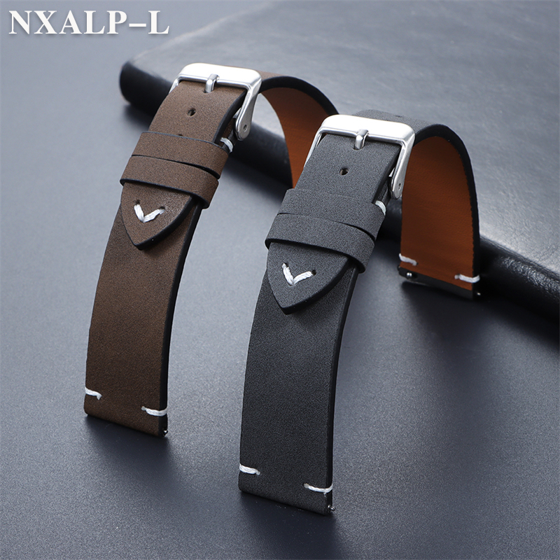 Vintage Leather Watch Band 20m - Watches Rolex Smartwatch ulasan dan harga