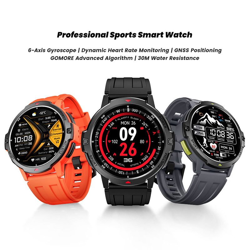 NEW 6-Axis Gyroscope Military  - Smartwatch Timex Watches For Men ulasan dan harga