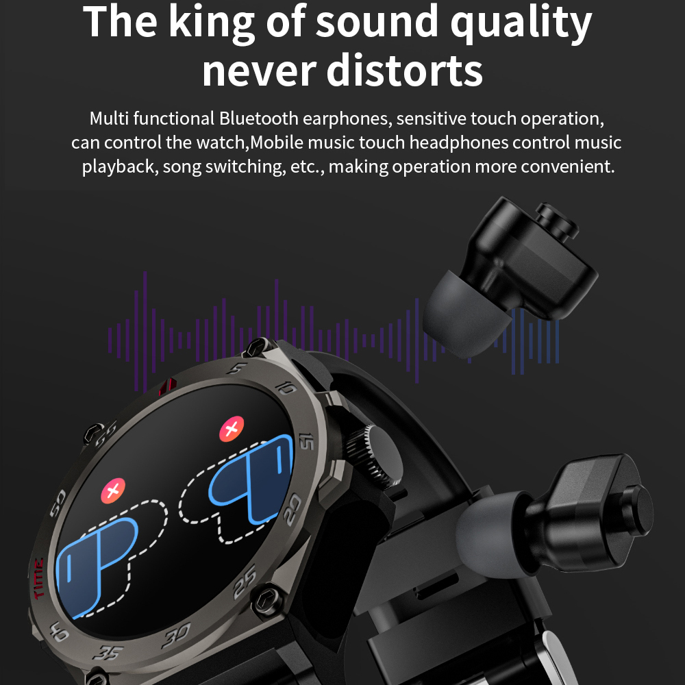 696 Newest TWS Noise Reduction - Smartwatch Noise Watches For Men ulasan dan harga