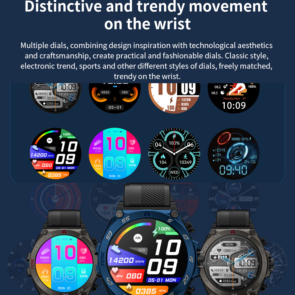 696 Newest TWS Noise Reduction - Smartwatch Noise Watches For Men ulasan dan harga