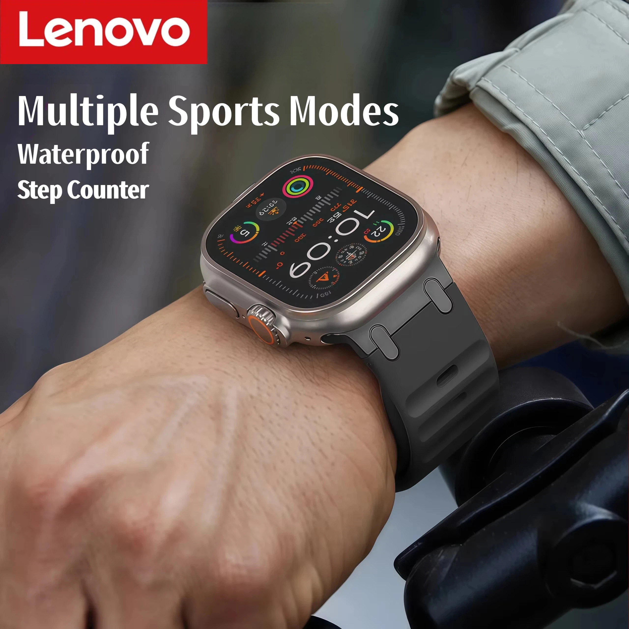 Lenovo C90 Ultra 2 Smart Watch - Smartwatch Professional Watches For Men ulasan dan harga