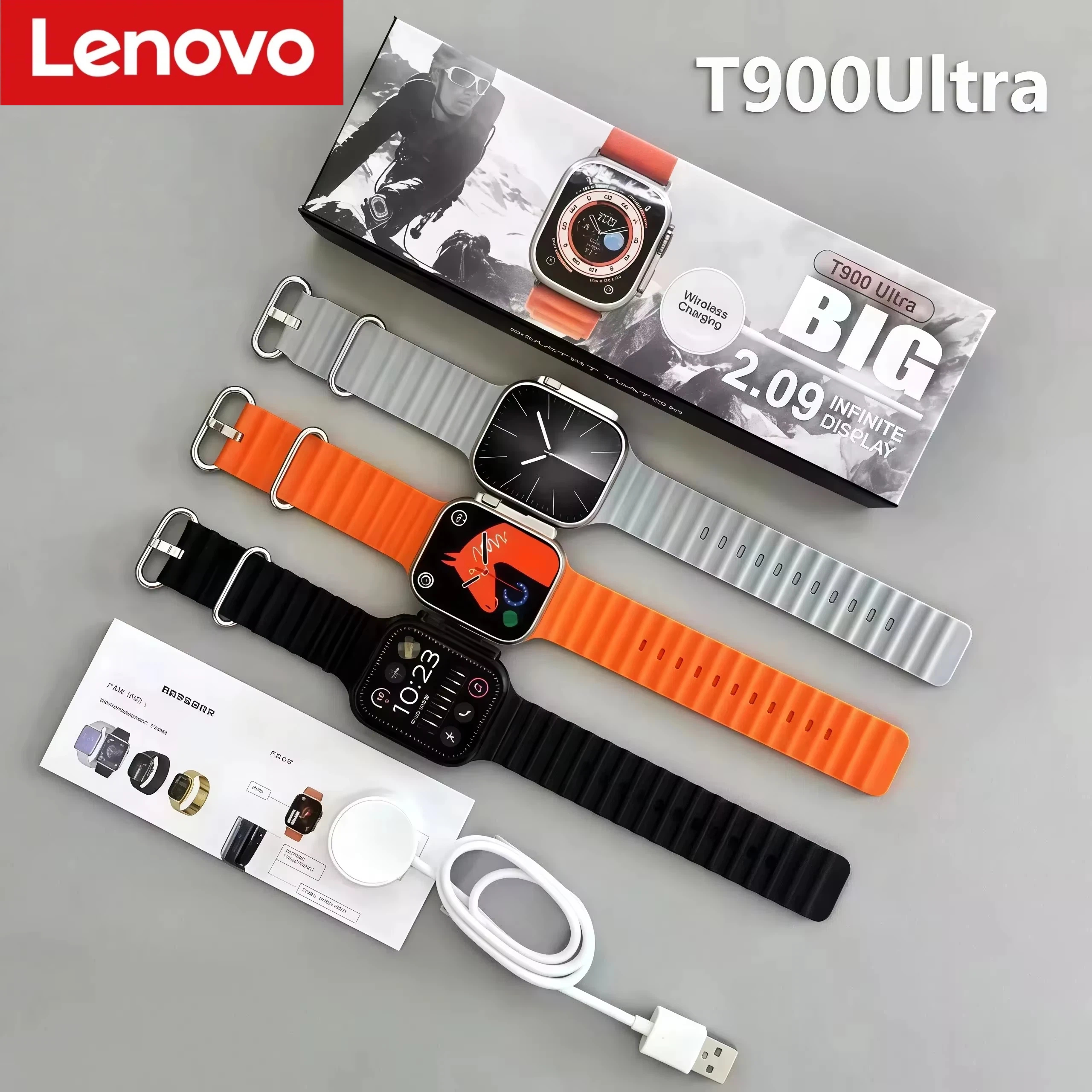 Lenovo C90 Ultra 2 Smart Watch - Smartwatch Professional Watches For Men ulasan dan harga