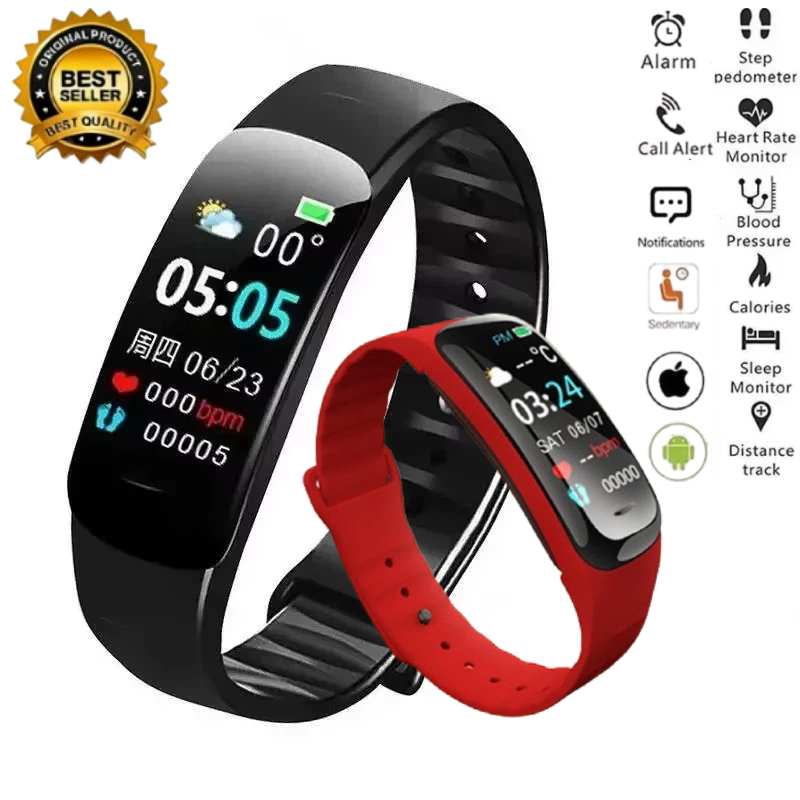C1 Plus Smart Watch Fitness Tr - Smartwatch Watches For Girls ulasan dan harga
