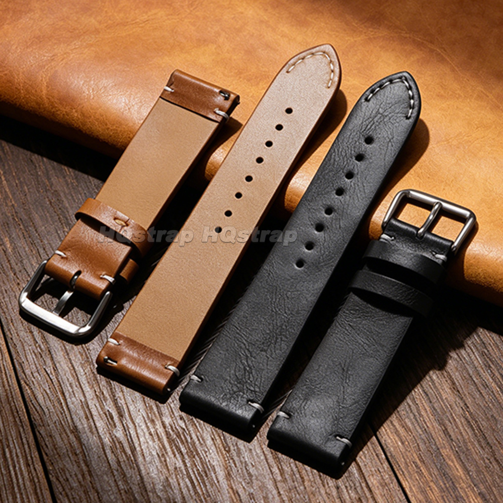Oil Wax Leather Watch Strap 18 - Watches Rolex Smartwatch ulasan dan harga