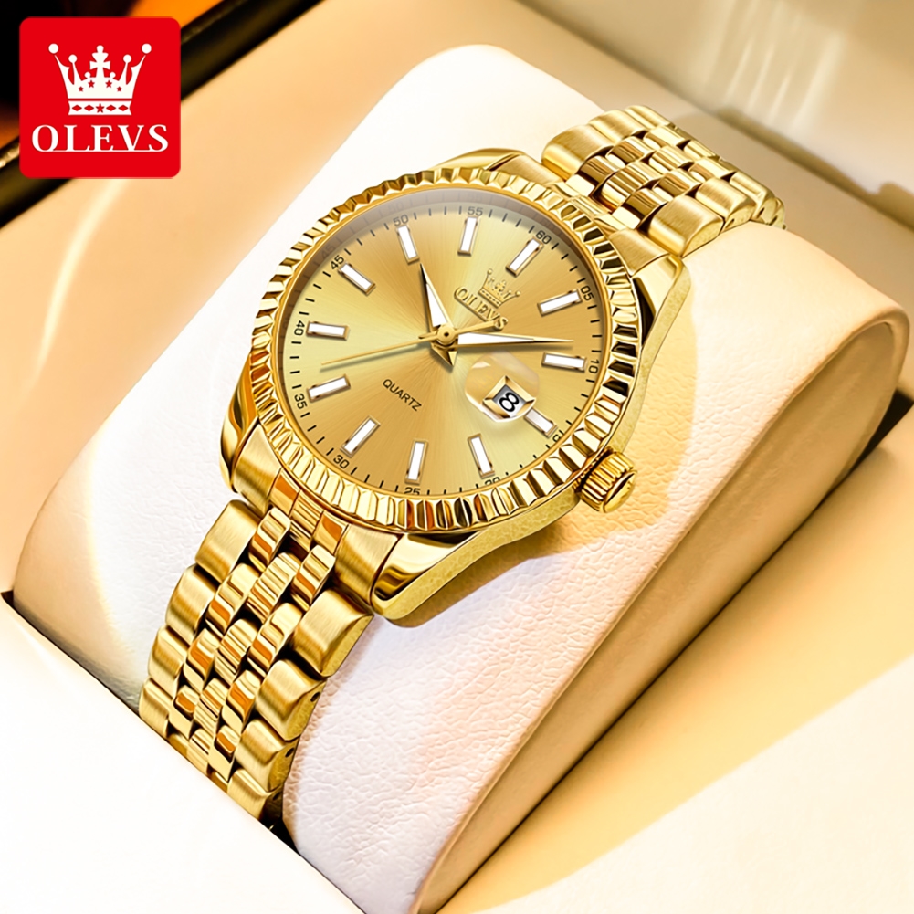 OLEVS 5593 Quartz Women's Watc - Minimalist Thin Watch ulasan dan harga