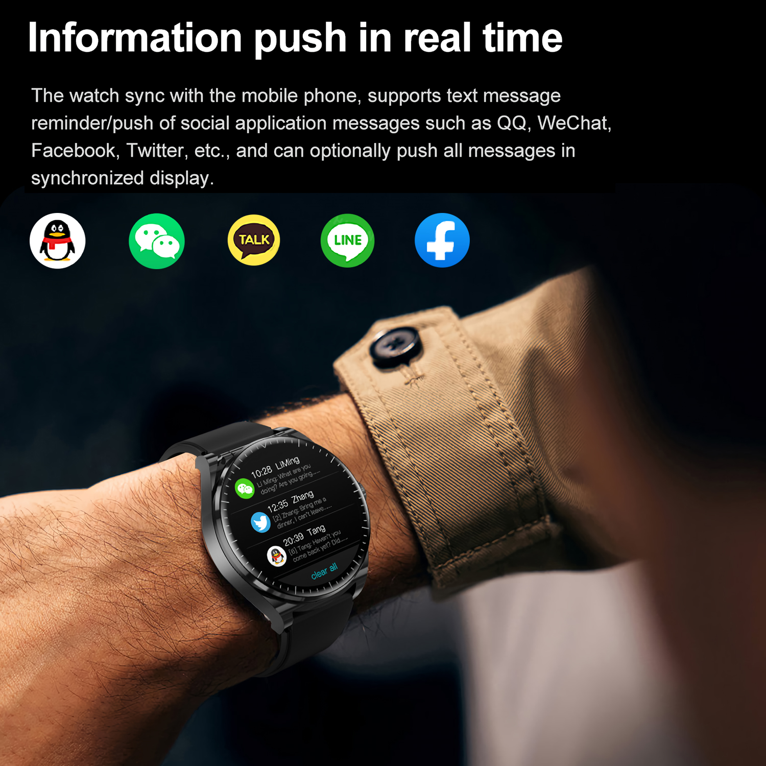 TWS 2-in-1 Headset Smart Watch - Smartwatch Noise Watches For Men ulasan dan harga