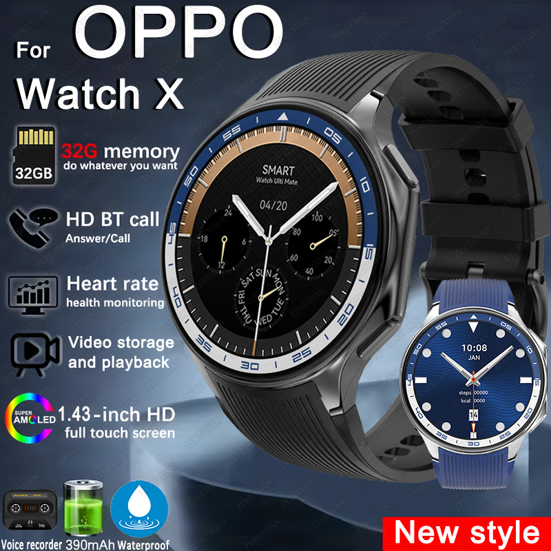 2025 New For OPPO Watch X High - Smartwatch Timex Watches For Men ulasan dan harga