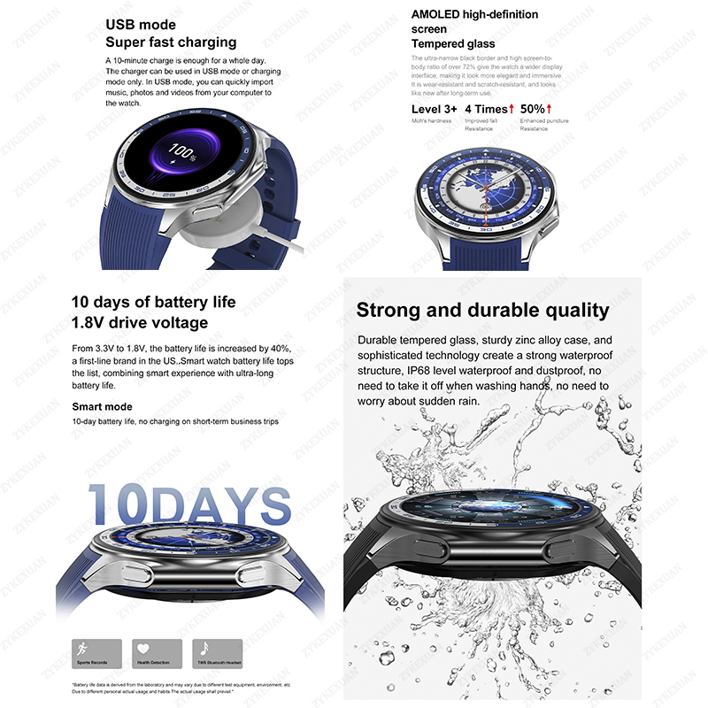2025 New For OPPO Watch X High - Smartwatch Timex Watches For Men ulasan dan harga