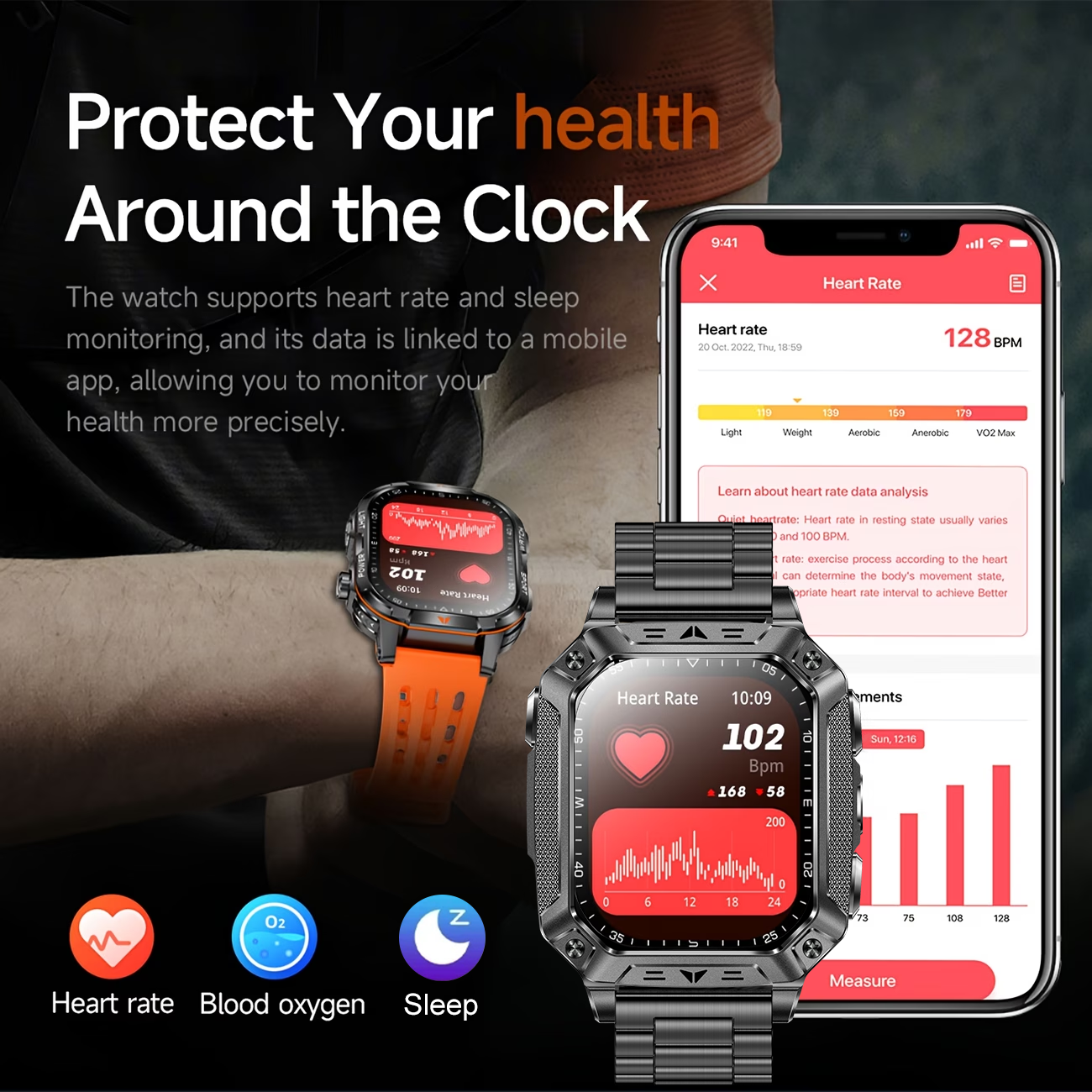 New Outdoor 1400mAh Large Batt - Smartwatch Professional Watches For Men ulasan dan harga