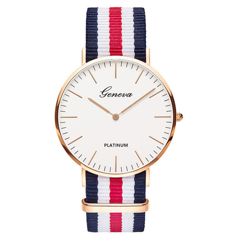 Classic Fashion Stripe Nylon B - Smartwatch Watches Brands For Women ulasan dan harga